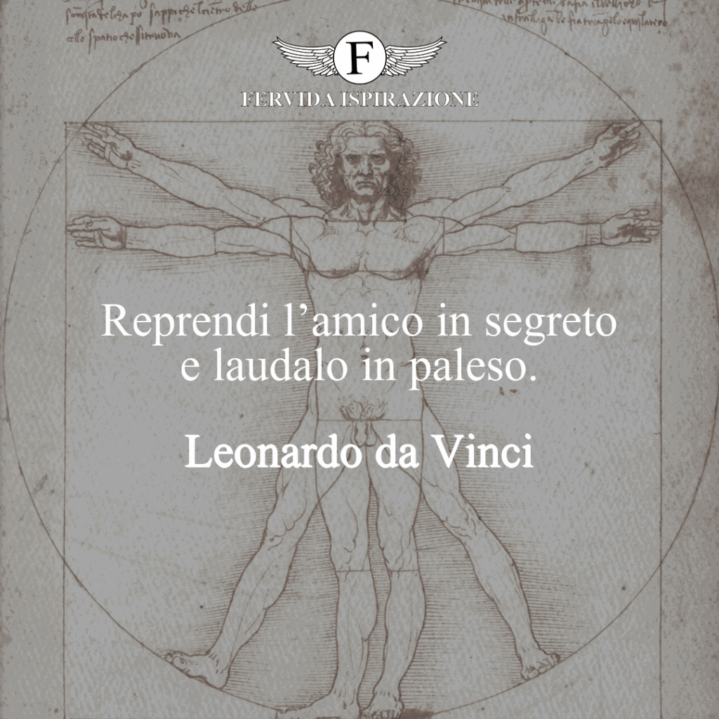 Frasi amici Leonardo da Vinci